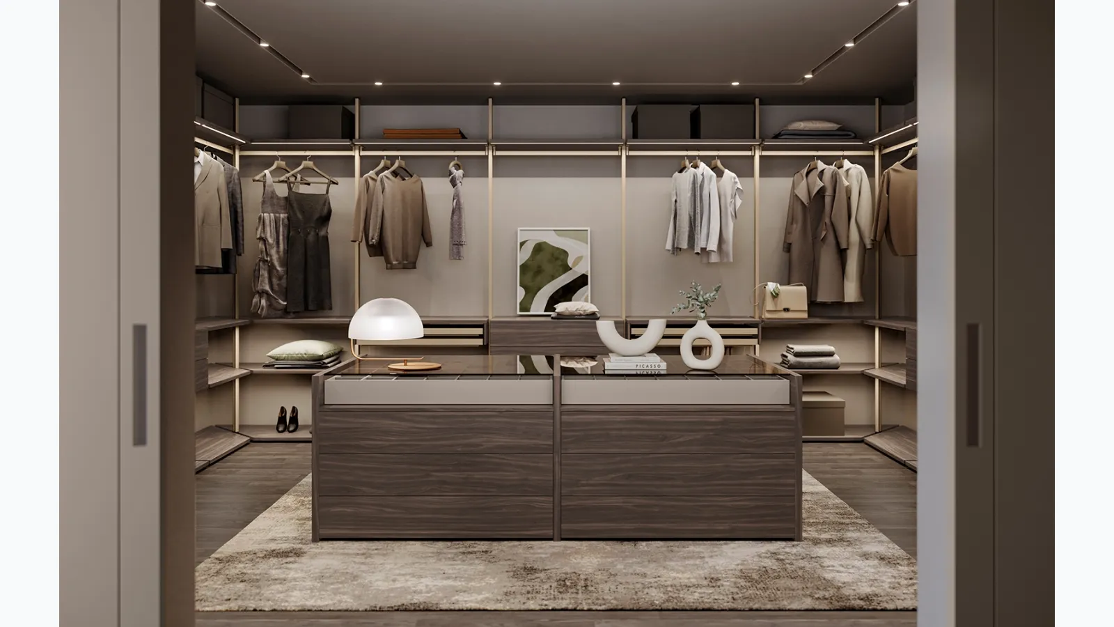 Cabina Armadio Loft finitura Royal di Olivieri