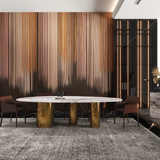 Carta da parati Bronze Rain di London Art