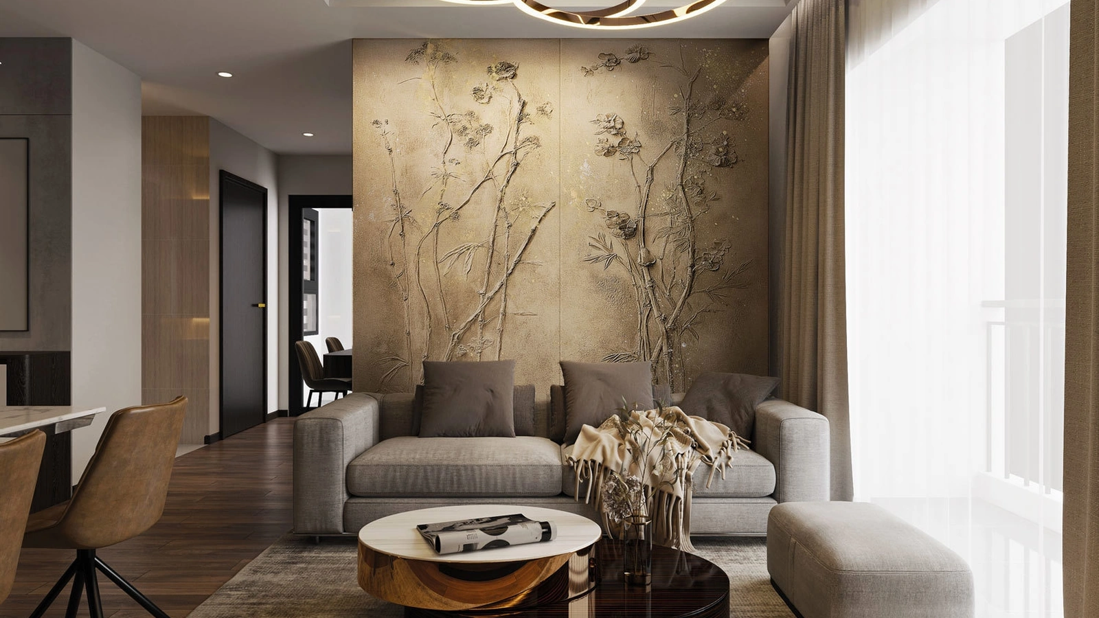 Carta da parati Flair Bloom di London Art