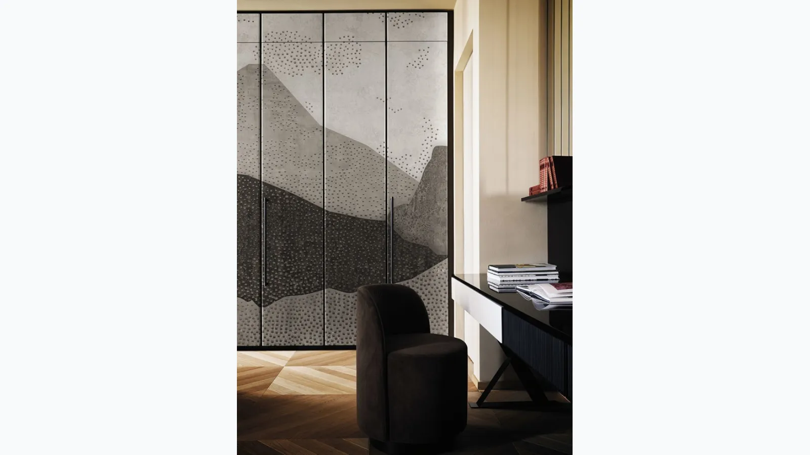 Carta da parati White Room di London Art