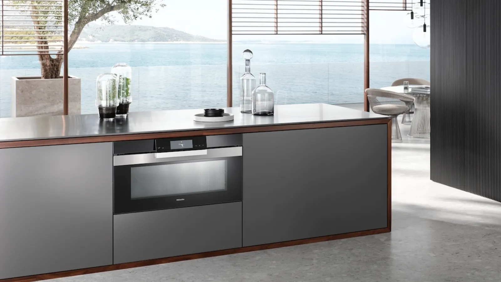 Forno largo 90cm H 7890 BP con sonda termometrica di Miele