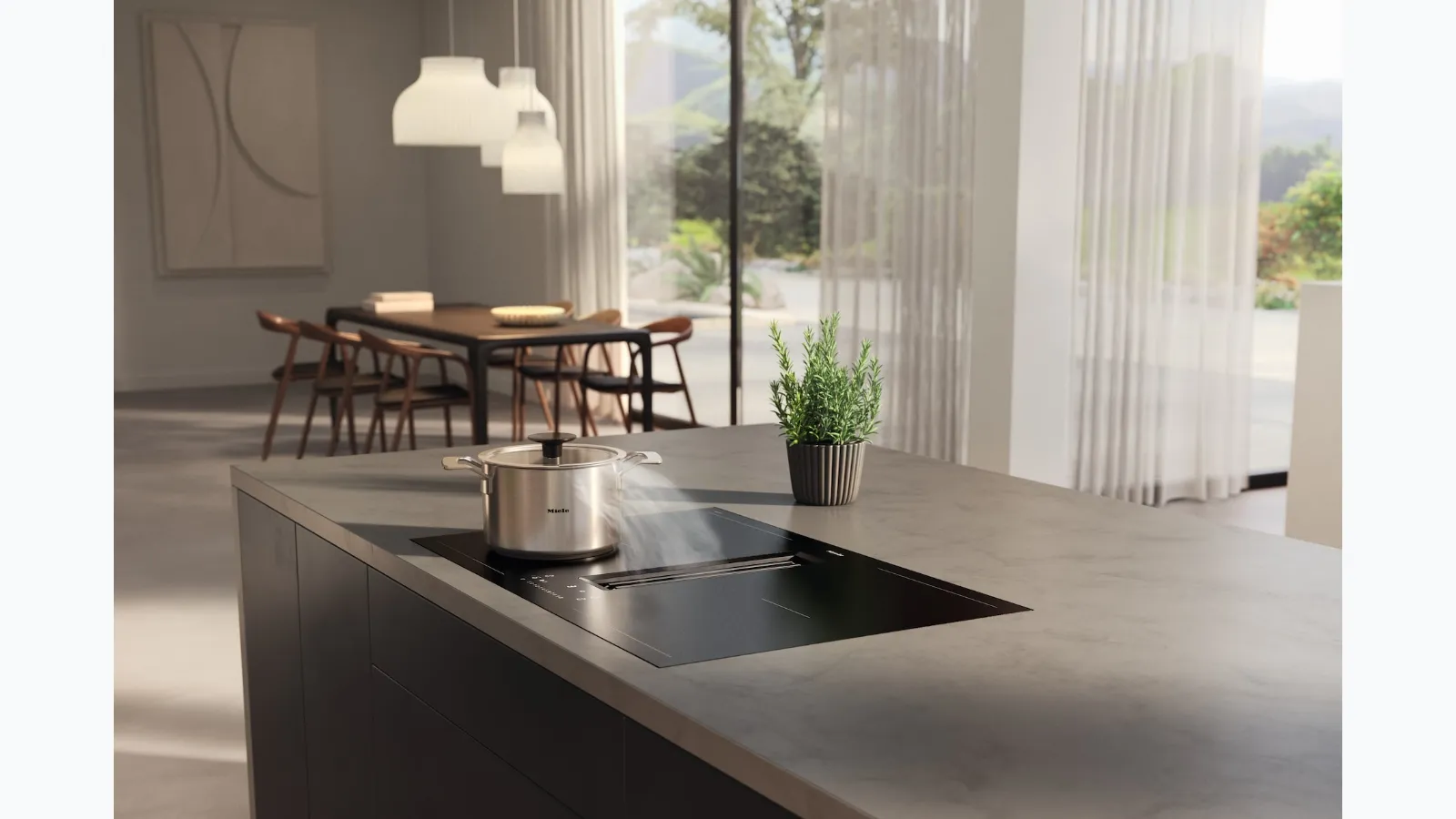 Piano Cottura KMDA 7876 FL-U 125 Gala Ed di Miele