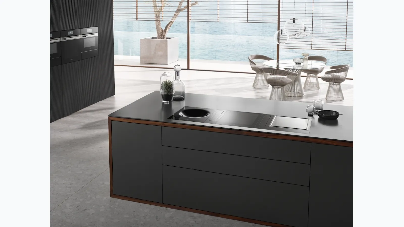 Piano Cottura Smart Line CS 7641 FL con conca wok a induzione di Miele