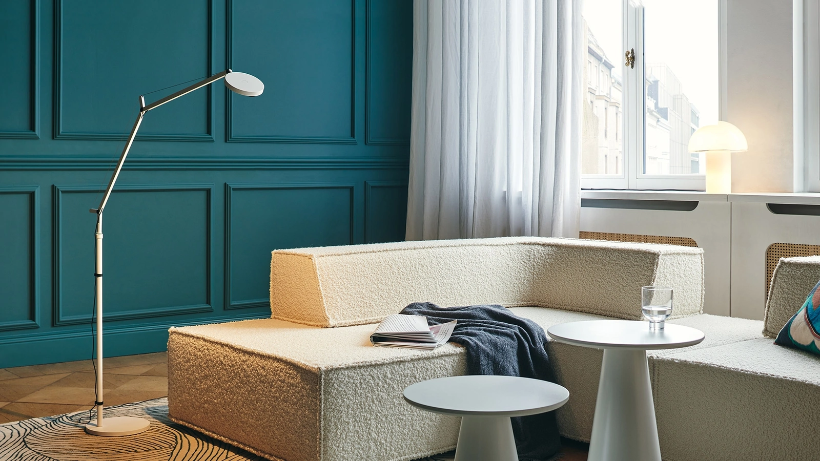 Lampada da terra Demetra di Artemide