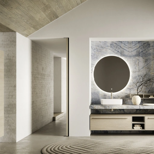 Mobile da Bagno sospeso Sky Liscio 34 di Arbi