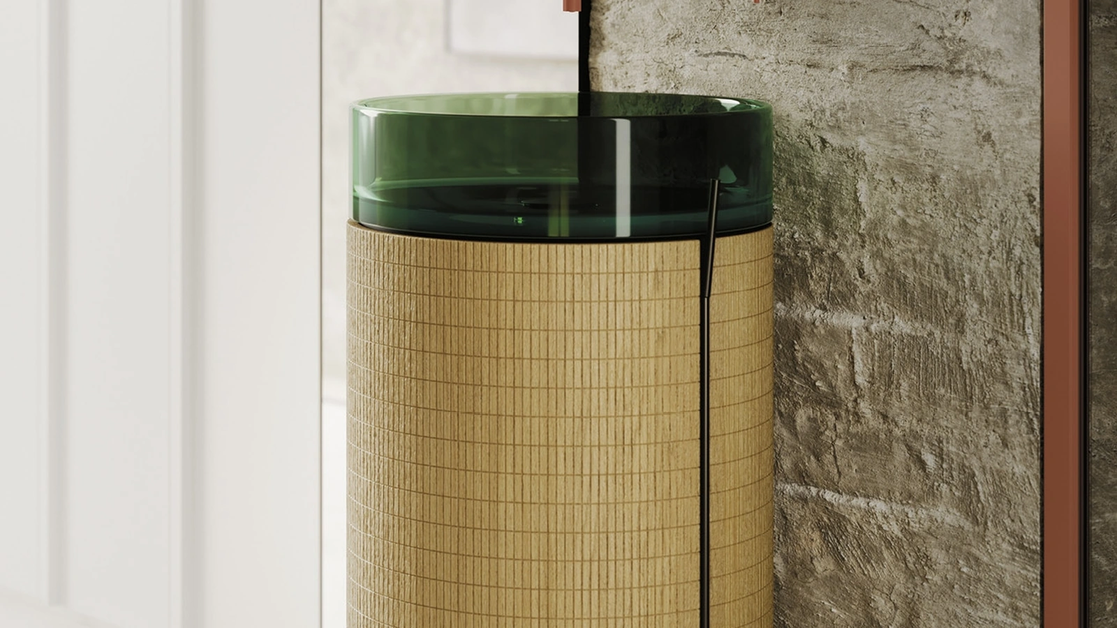 Mobile da Bagno Sky Liscio 36 di Arbi