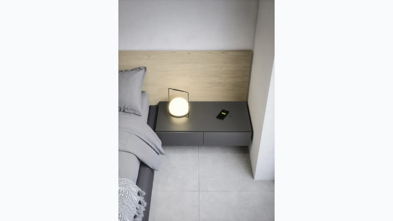 Comodino Easy System di Novamobili