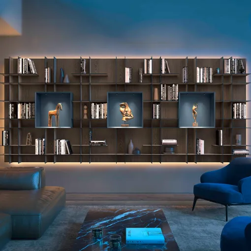 Libreria sospesa Movida in Rovere di Olivieri