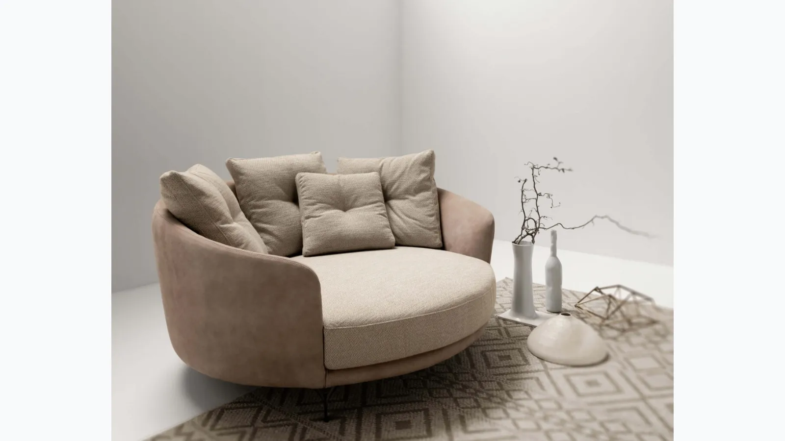 Poltrona Chaise Longue Ethos di Valentini