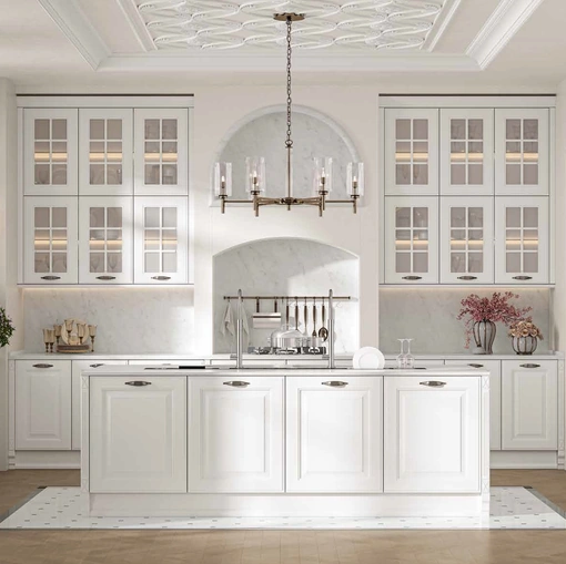 Cucina Classica con isola Afrodite Liberty di Arrex