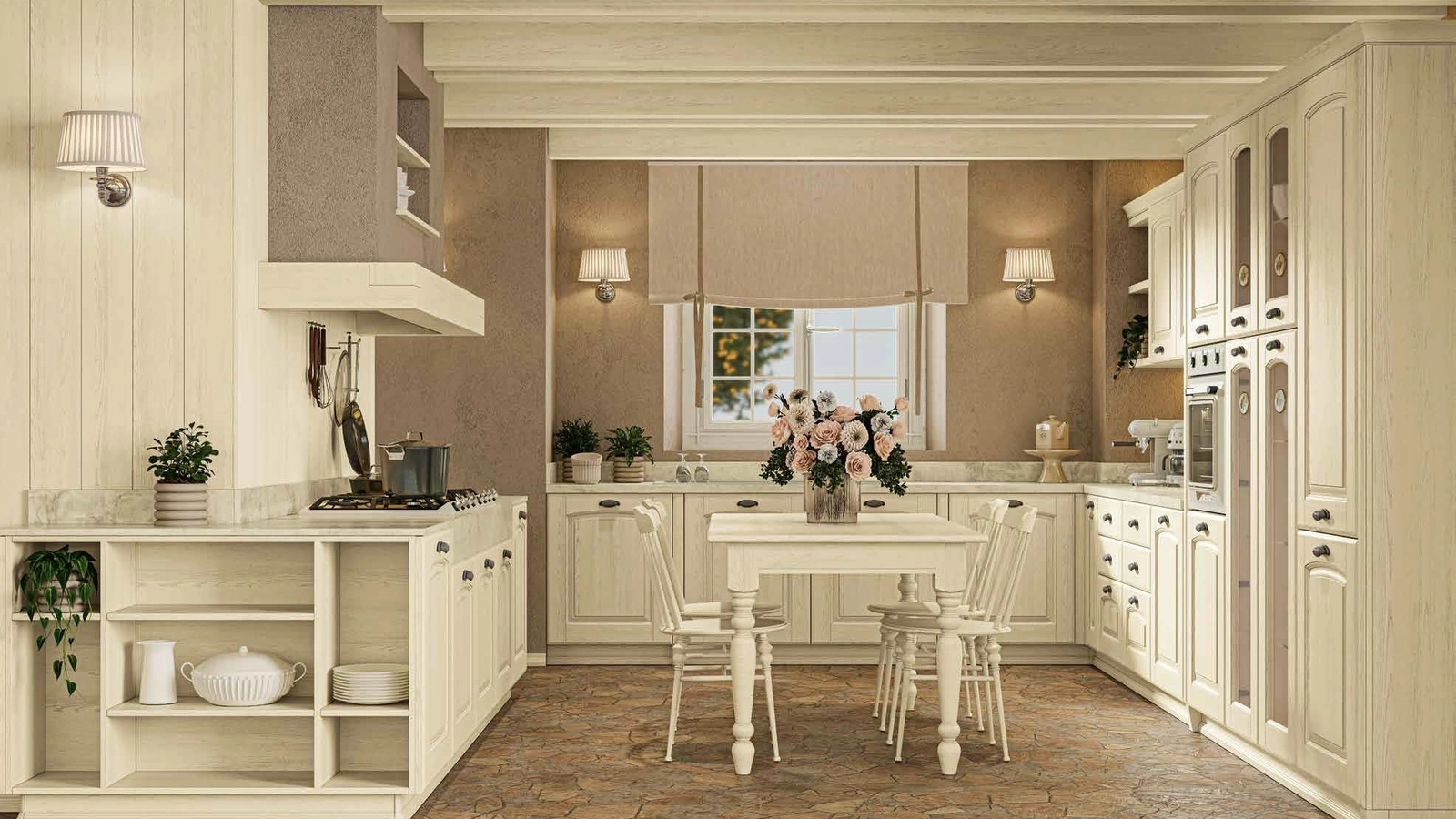 Cucina Classica angolare Magda Country di Arrex