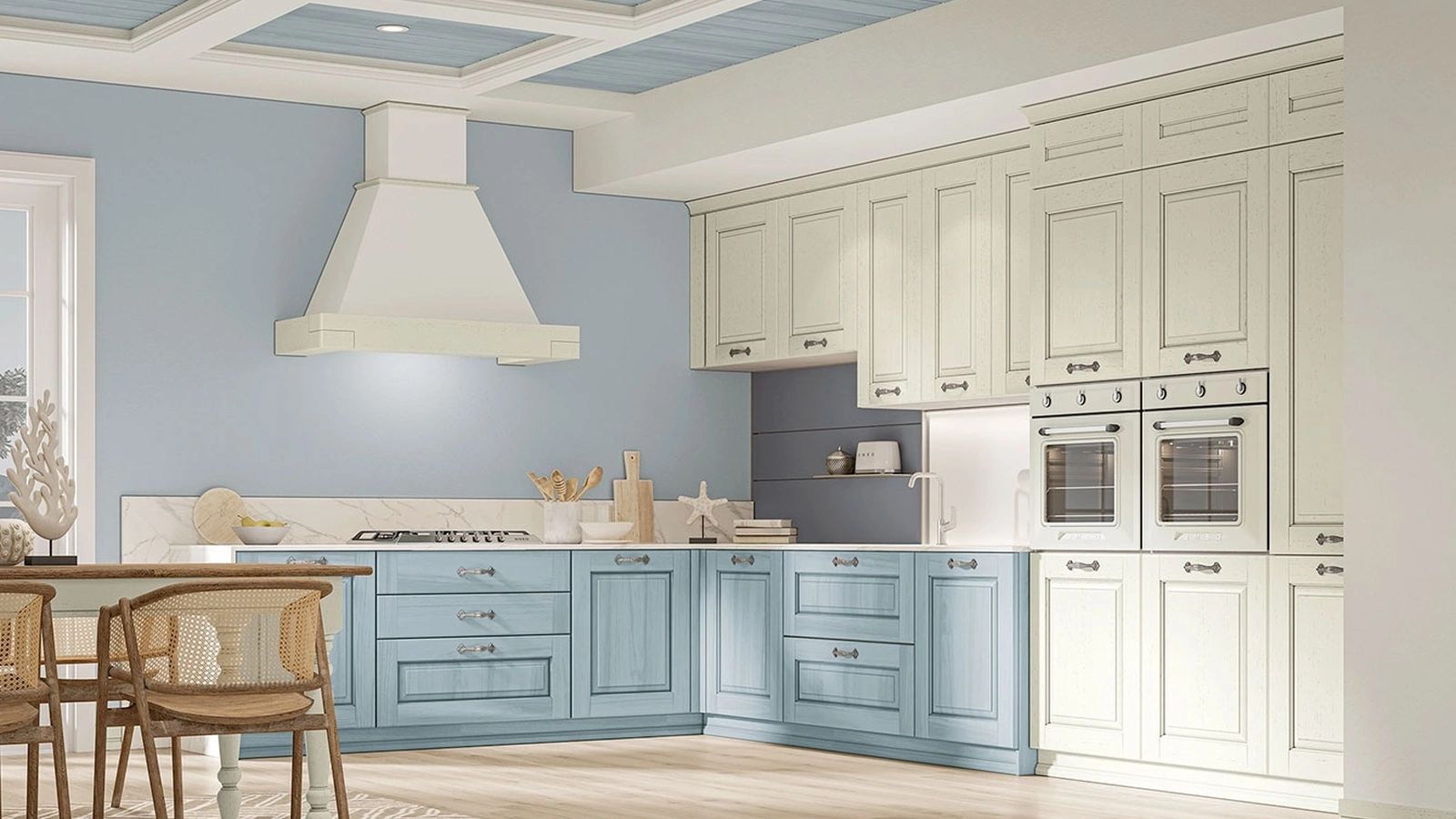Cucina Classica ad angolo Nora Marinaro di Arrex
