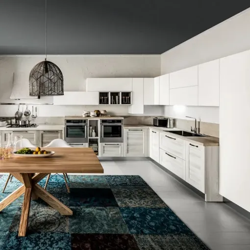 Cucina Moderna angolare Fiorella 04 di Arrex