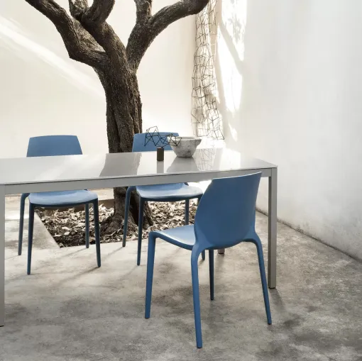 Sedia da giardino impilabile Hidra Outdoor di Bontempi