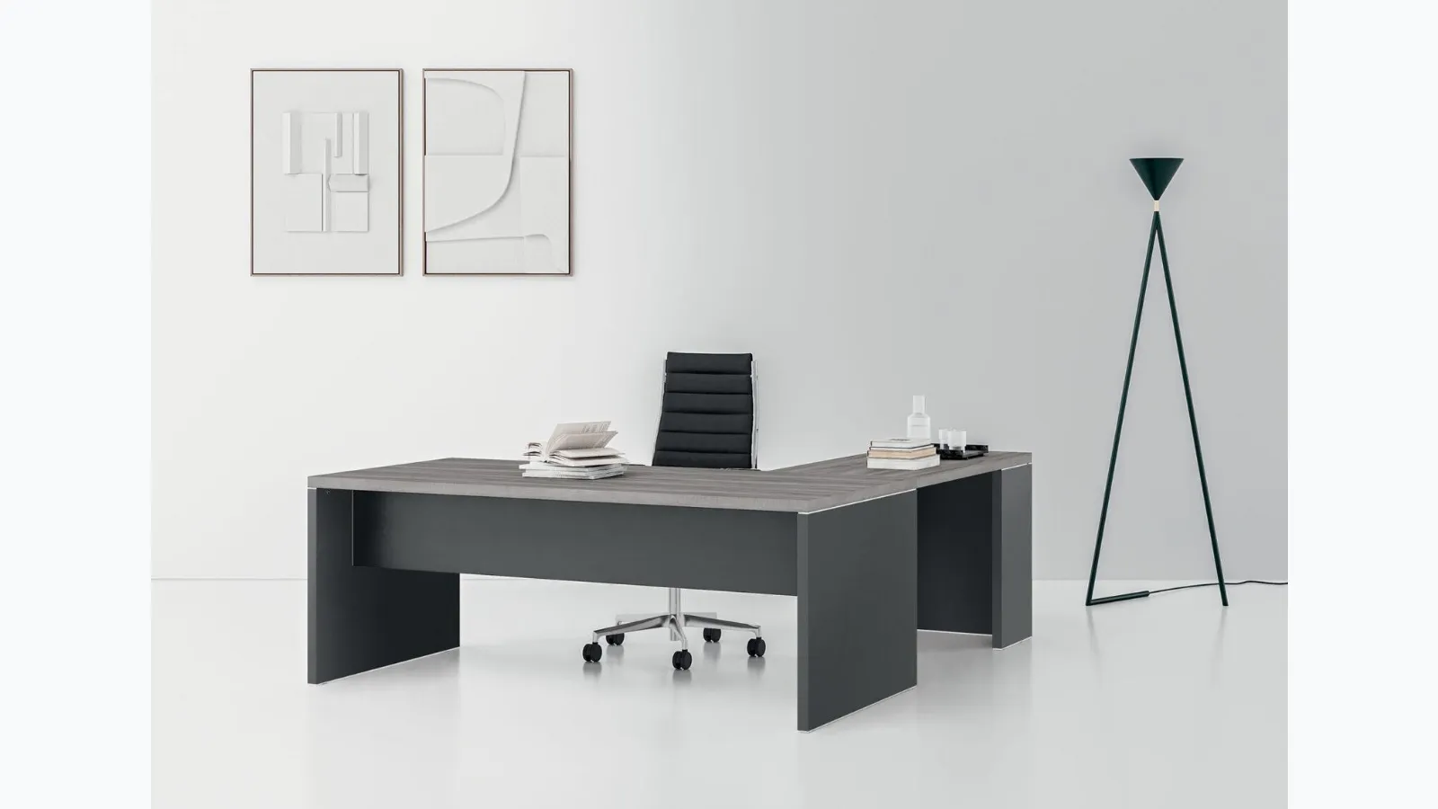 Scrivania direzionale Alfa Plus di Walco